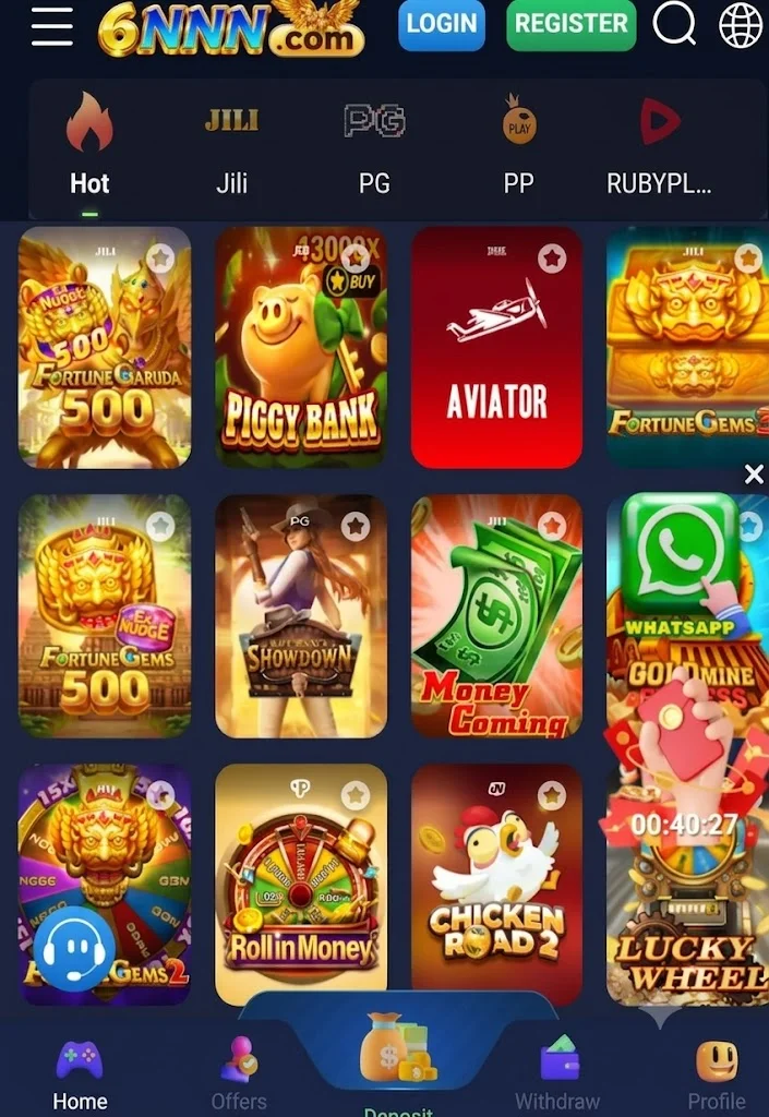 6NN Game Homepage