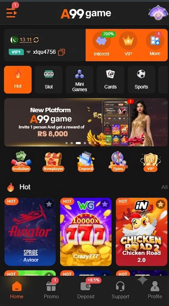 A999 Game Homepage