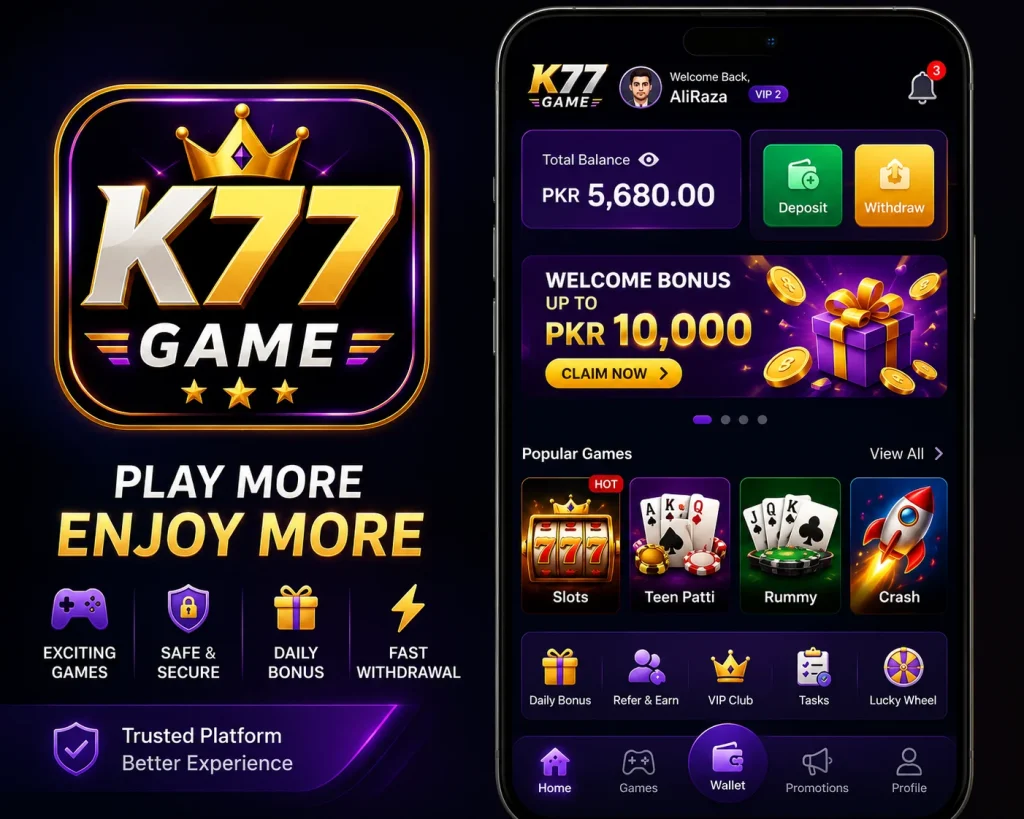 K777 Game Home Image