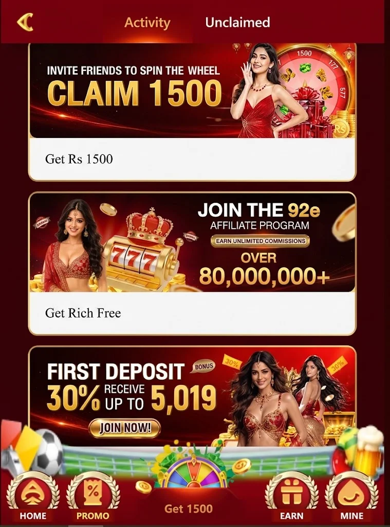92E Game BOnuses