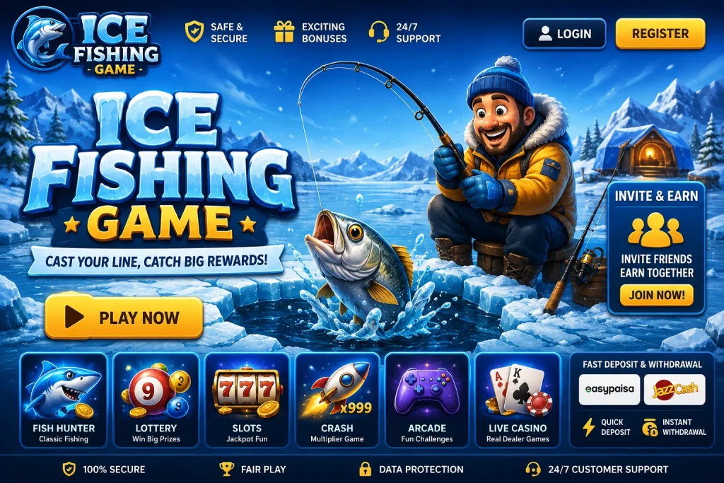 Ice Fish Game Home