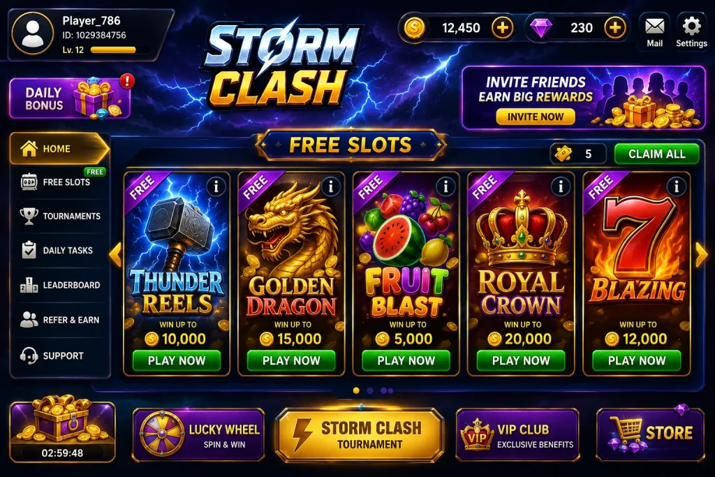 StormClash home image