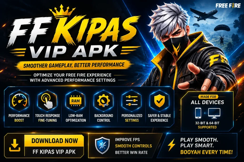 FF Kipas VIP APK homepage