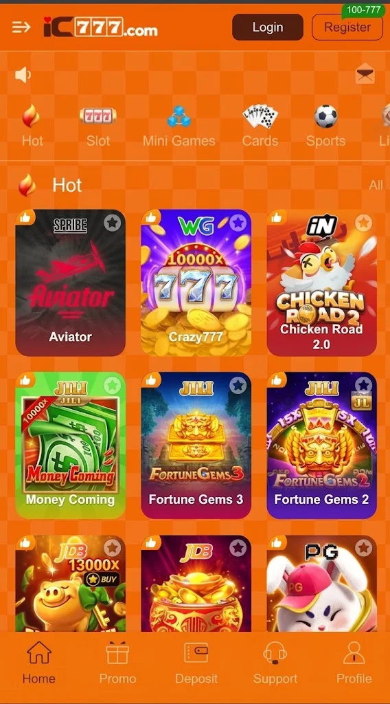 icc APK Home-interface