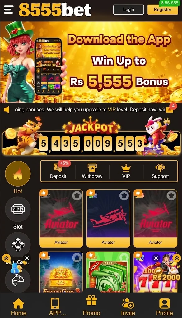 8555Bet Game home